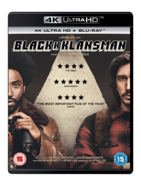 BlackkKlansman 2018 Blu-ray / 4K with Blu-ray - Volume.ro