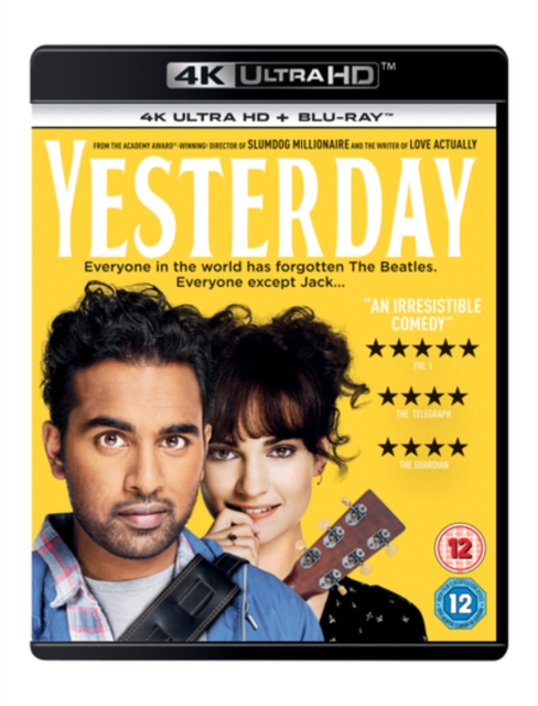 Yesterday 2019 Blu-ray / 4K Ultra HD + Blu-ray - Volume.ro