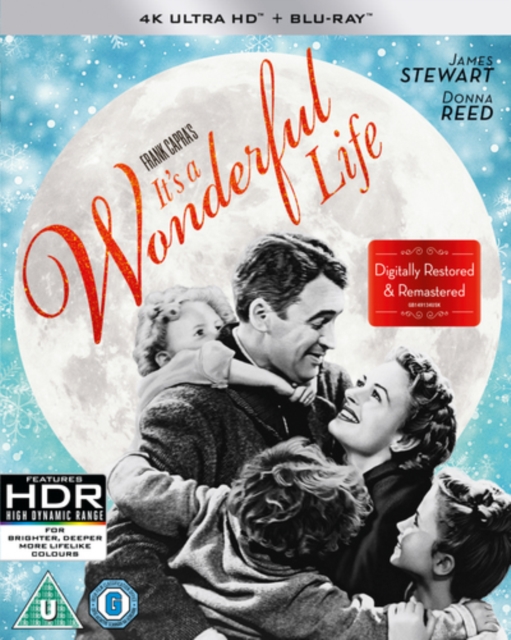 It's a Wonderful Life 1946 Blu-ray / 4K Ultra HD + Blu-ray (Remastered) - Volume.ro