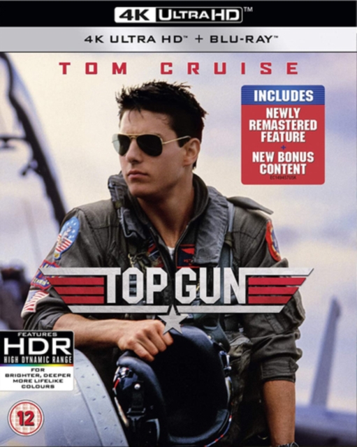 Top Gun 1986 Blu-ray / 4K Ultra HD + Blu-ray - Volume.ro