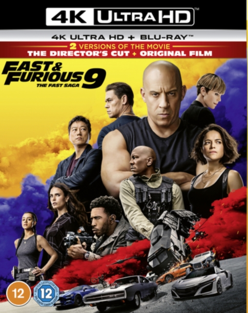 Fast & Furious 9 - The Fast Saga 2021 Blu-ray / 4K Ultra HD + Blu-ray - Volume.ro
