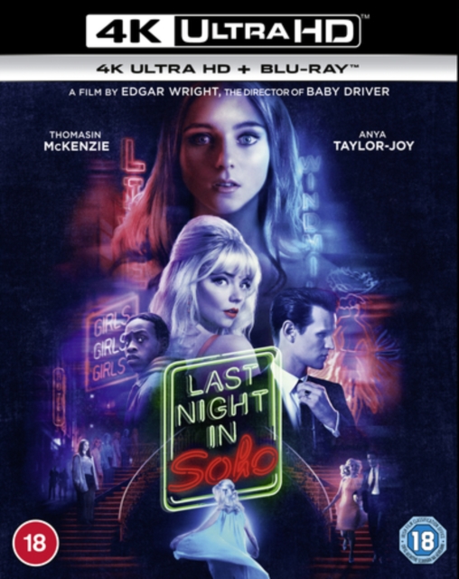 Last Night in Soho 2021 Blu-ray / 4K Ultra HD + Blu-ray - Volume.ro