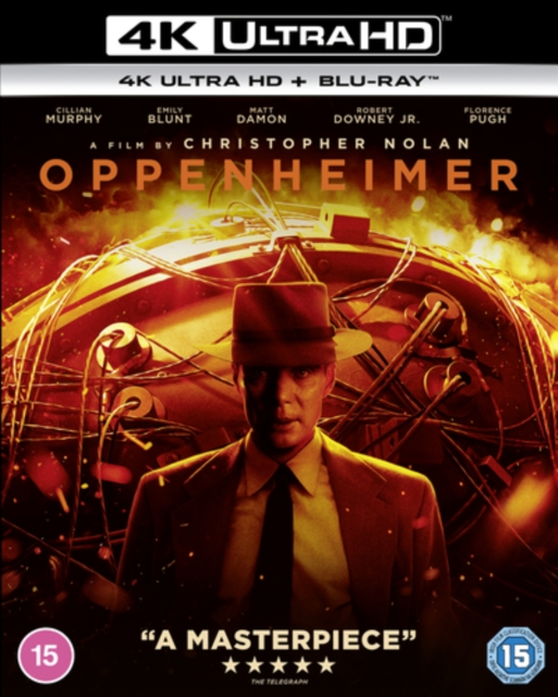 Oppenheimer 2023 Blu-ray / 4K Ultra HD + Blu-ray - Volume.ro