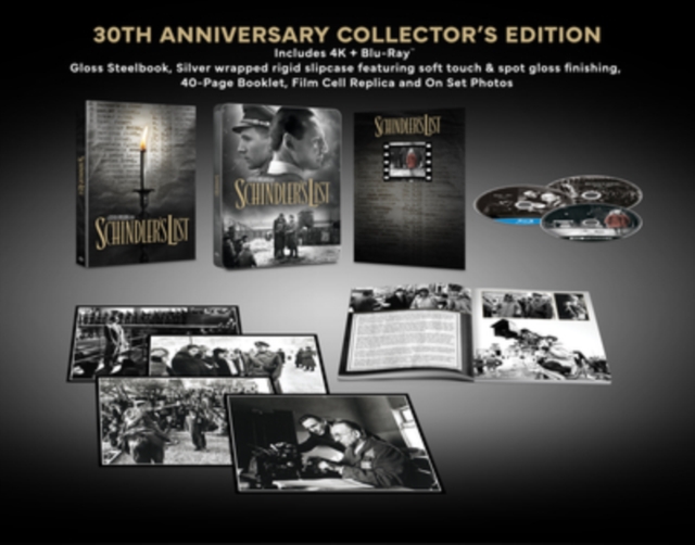 Schindler's List 1993 Blu-ray / 4K Ultra HD + Blu-ray (30th Anniversary Collector's Edition) - Volume.ro