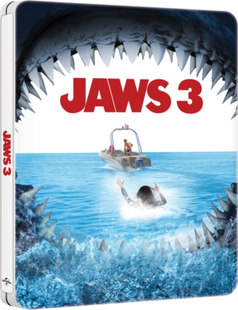 Jaws 3 1983 Blu-ray / 4K Ultra HD + Blu-ray (Collector's Edition Steelbook) - Volume.ro