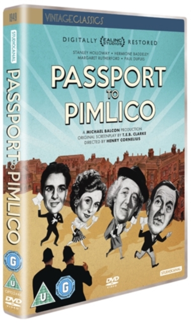 Passport to Pimlico 1949 DVD / Special Edition - Volume.ro