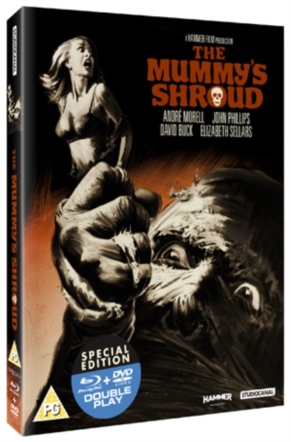 The Mummy's Shroud 1967 Blu-ray / with DVD - Double Play - Volume.ro