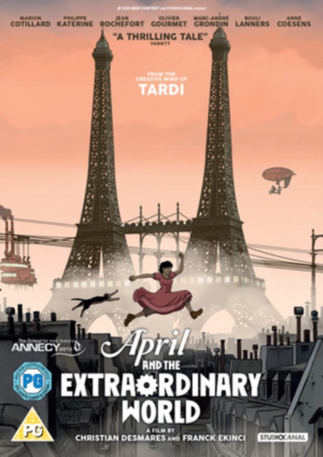 April and the Extraordinary World 2015 DVD - Volume.ro