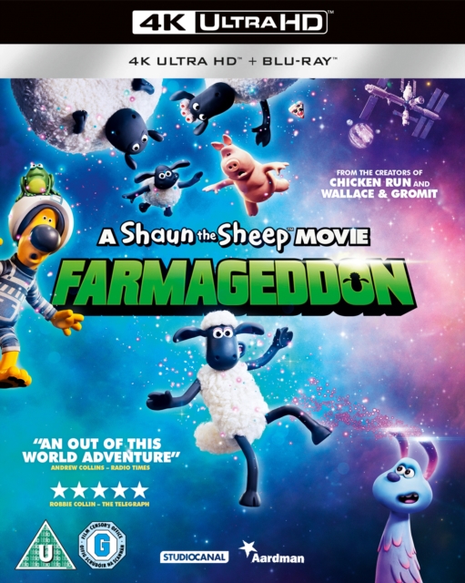A   Shaun the Sheep Movie - Farmageddon 2019 Blu-ray / 4K Ultra HD + Blu-ray - Volume.ro