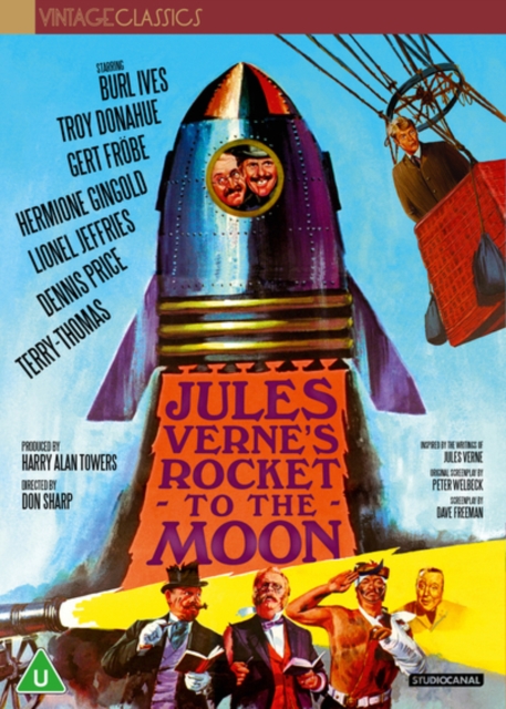 Jules Verne's Rocket to the Moon 1967 DVD / Restored - Volume.ro