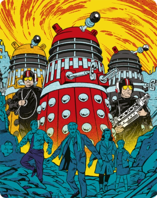 Daleks' Invasion Earth 2150 A.D. 1966 Blu-ray / 4K Ultra HD + Blu-ray (Steelbook) - Volume.ro