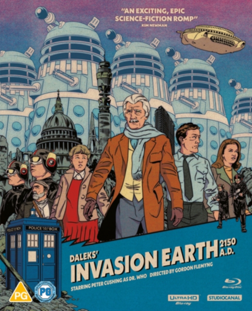 Daleks' Invasion Earth 2150 A.D. 1966 Blu-ray / 4K Ultra HD + Blu-ray (Collector's Edition) - Volume.ro