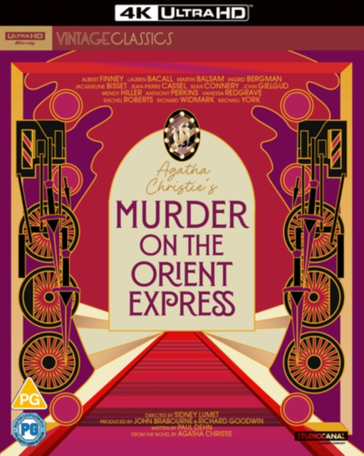 Murder On the Orient Express 1974 Blu-ray / 4K Ultra HD - Volume.ro