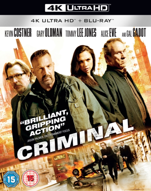 Criminal 2016 Blu-ray / 4K Ultra HD + Blu-ray - Volume.ro