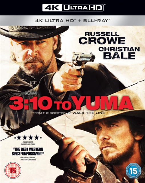 3:10 to Yuma 2007 Blu-ray / 4K Ultra HD + Blu-ray - Volume.ro