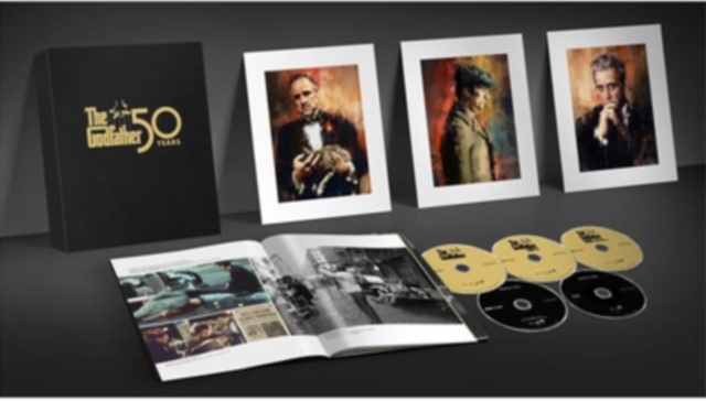 The Godfather Trilogy 1990 Blu-ray / 4K Ultra HD + Blu-ray (Collector's Edition) - Volume.ro