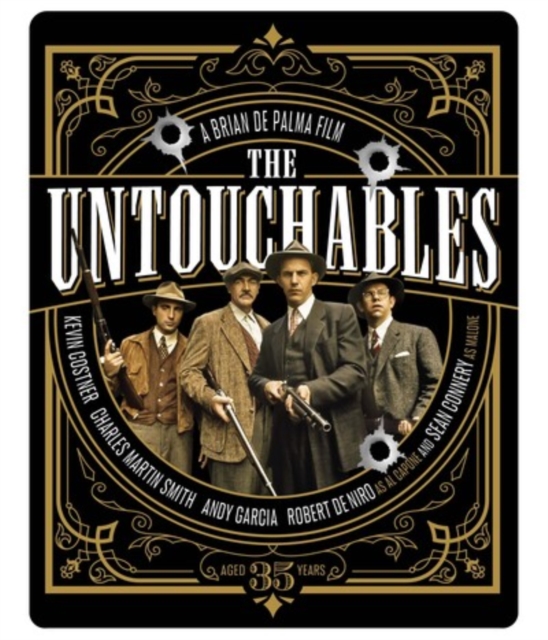 The Untouchables 1987 Blu-ray / 4K Ultra HD + Blu-ray (Steelbook) - Volume.ro