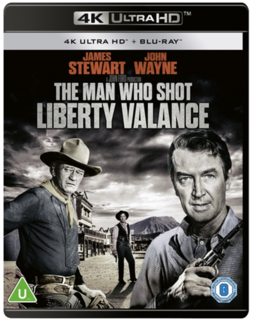 The Man Who Shot Liberty Valance 1962 Blu-ray / 4K Ultra HD + Blu-ray - Volume.ro