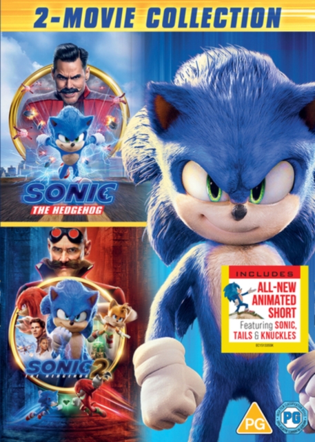 Sonic the Hedgehog: 2-movie Collection 2022 DVD - Volume.ro