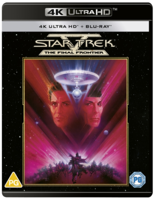 Star Trek V - The Final Frontier 1989 Blu-ray / 4K Ultra HD + Blu-ray - Volume.ro