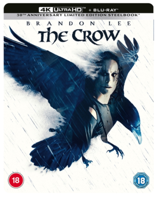 The Crow 1994 Blu-ray / 4K Ultra HD + Blu-ray (30th Anniversary Steelbook) - Volume.ro