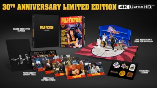 Pulp Fiction 1994 Blu-ray / 4K Ultra HD + Blu-ray (30th Anniversary Collector's Edition) - Volume.ro