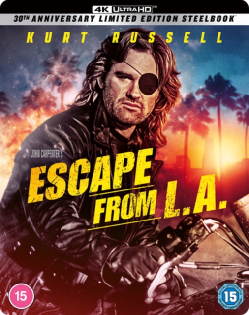 Escape from L.A. 1996 Blu-ray / 4K Ultra HD (30th Anniversary Limited Edition Steelbook) - Volume.ro