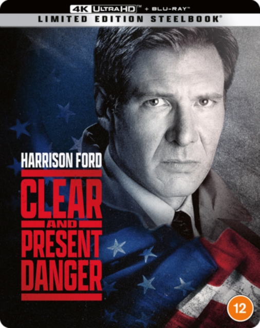 Clear and Present Danger 1994 Blu-ray / 4K Ultra HD + Blu-ray (Limited Edition Steelbook) - Volume.ro