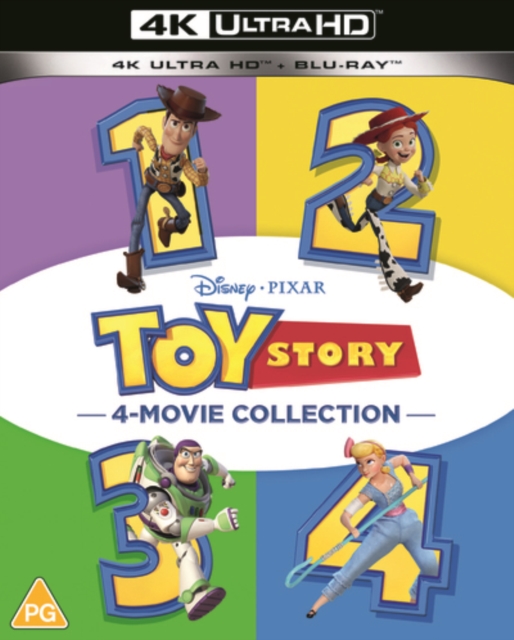 Toy Story: 4-movie Collection 2019 Blu-ray / 4K Ultra HD + Blu-ray (Boxset) - Volume.ro