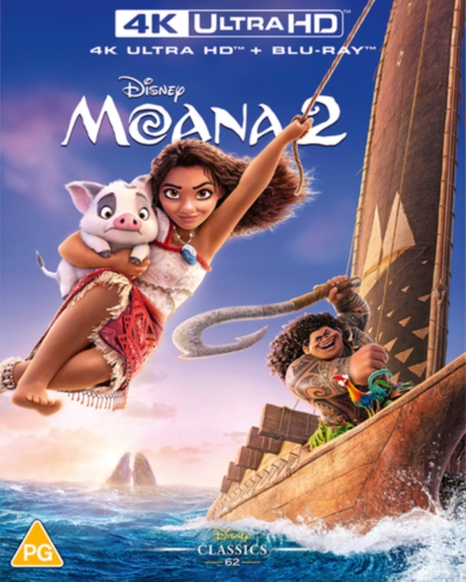 Moana 2 2024 Blu-ray / 4K Ultra HD + Blu-ray - Volume.ro