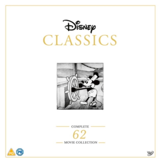 Disney Classics: Complete 62 Movie Collection 2024 DVD / Box Set with Book - Volume.ro