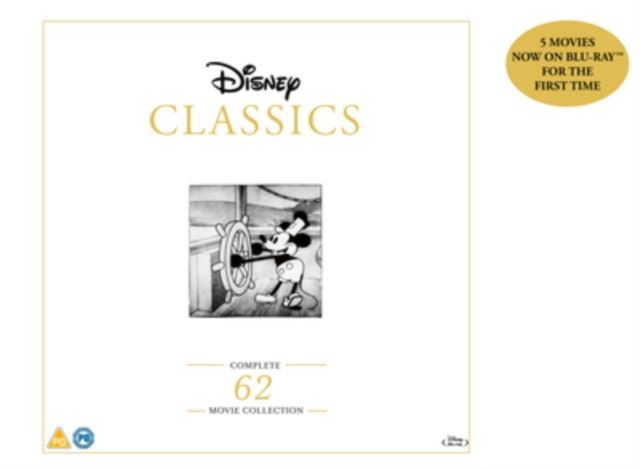 Disney Classics: Complete 62 Movie Collection 2024 Blu-ray / Box Set with Book - Volume.ro