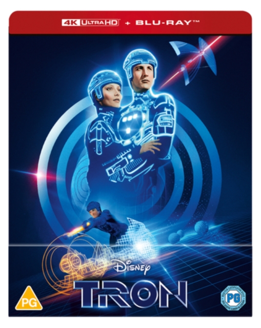 Tron 1982 Blu-ray / 4K Ultra HD + Blu-ray (Steelbook) - Volume.ro