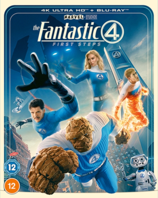 The Fantastic Four: First Steps 2025 Blu-ray / 4K Ultra HD + Blu-ray - Volume.ro