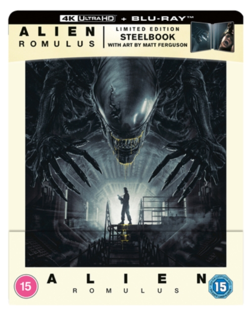 Alien: Romulus 2024 Blu-ray / 4K Ultra HD + Blu-ray (Limited Edition Steelbook) - Volume.ro