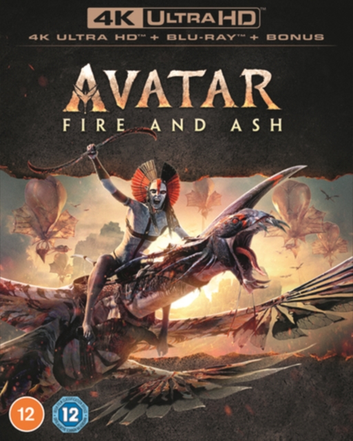 Avatar: Fire and Ash 2025 Blu-ray / 4K Ultra HD + Blu-ray - Volume.ro