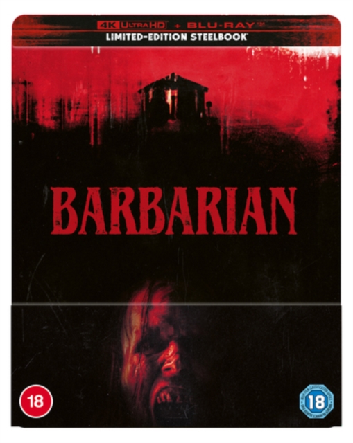 Barbarian 2022 Blu-ray / 4K Ultra HD + Blu-ray (Limited Edition Steelbook) - Volume.ro