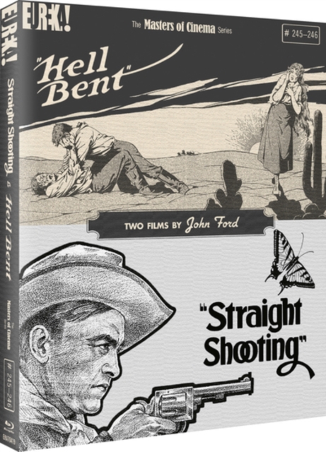 Straight Shooting/Hell Bent - The Masters of Cinema Series 1918 Blu-ray / Limited Edition O-Card Slipcase + Collector's Booklet - Volume.ro