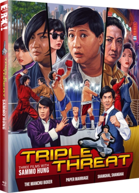Triple Threat: Three Films With Sammo Hung 1990 Blu-ray / Box Set (Limited Edition) - Volume.ro