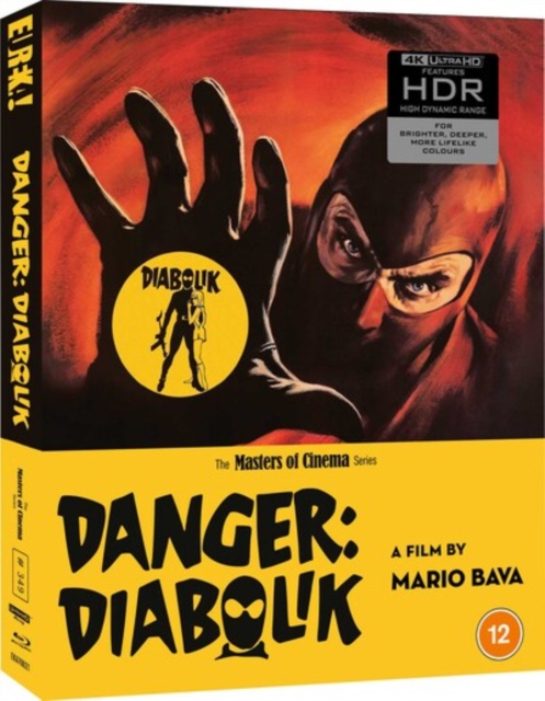 Danger: Diabolik - The Masters of Cinema Series 1968 Blu-ray / 4K Ultra HD + Blu-ray + Book (Limited Edition) - Volume.ro