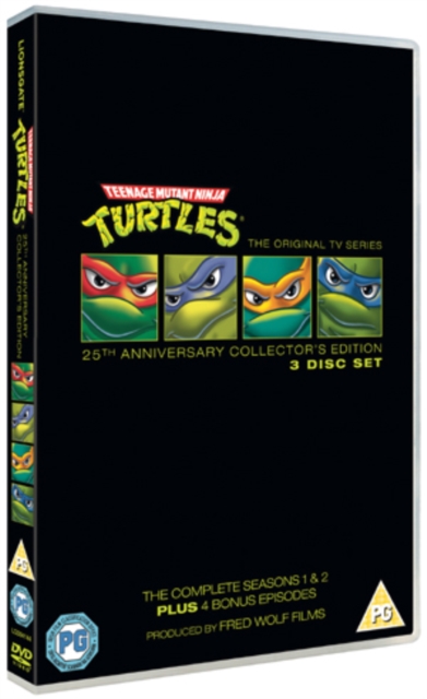 Teenage Mutant Ninja Turtles: The Complete Seasons 1 and 2 1988 DVD / 25th Anniversary Edition - Volume.ro