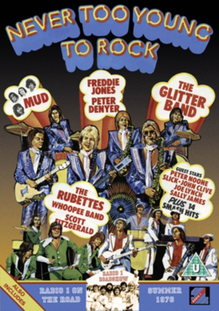 Never Too Young to Rock 1976 DVD / Restored - Volume.ro