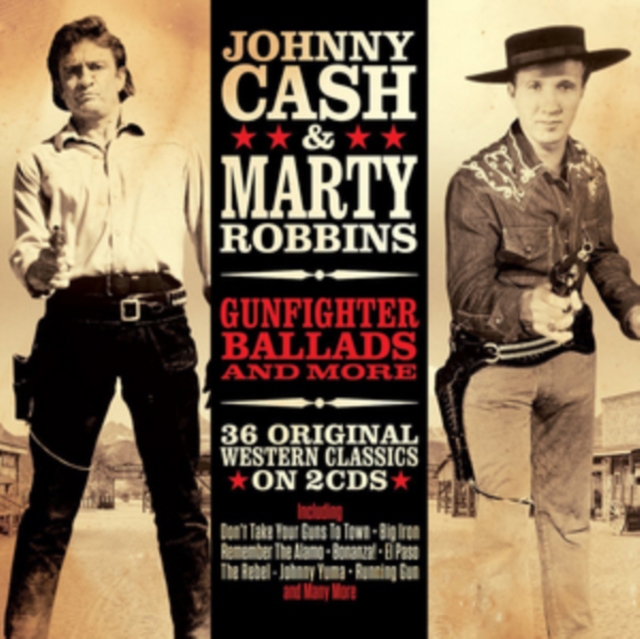 Johnny Cash and Marty Robbins - Gunfighter Ballads and More CD - Volume.ro
