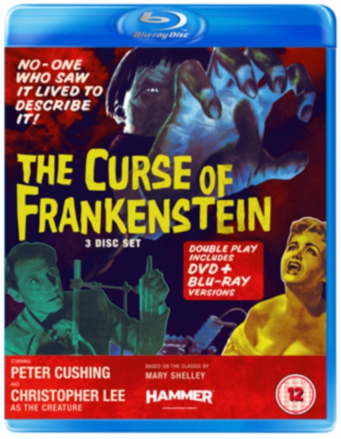 The Curse of Frankenstein 1957 Blu-ray / with DVD - Double Play - Volume.ro