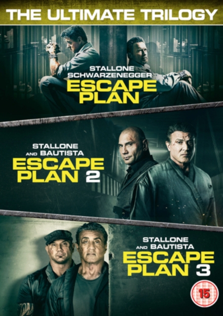Escape Plan/Escape Plan 2/Escape Plan 3 2019 DVD / Box Set - Volume.ro