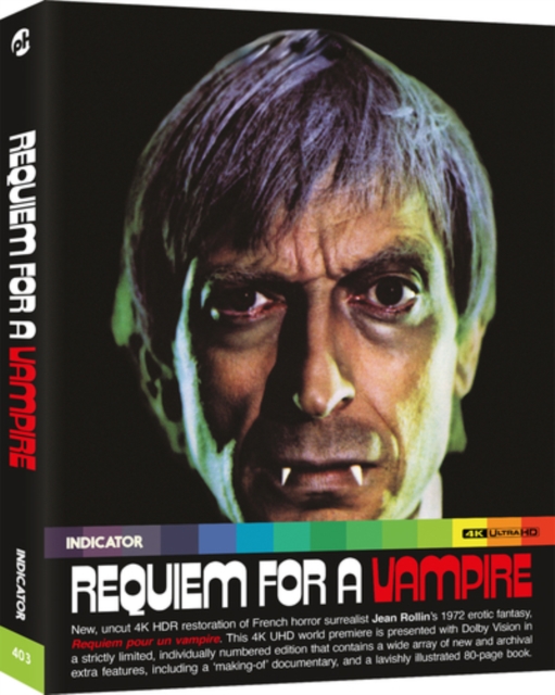 Requiem for a Vampire 1971 Blu-ray / 4K Ultra HD (Restored Limited Edition with Book) - Volume.ro