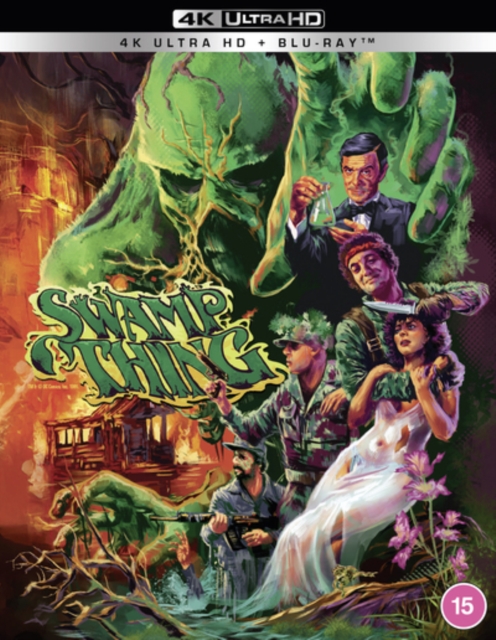 Swamp Thing 1982 Blu-ray / 4K Ultra HD + Blu-ray (Deluxe Limited Edition) - Volume.ro