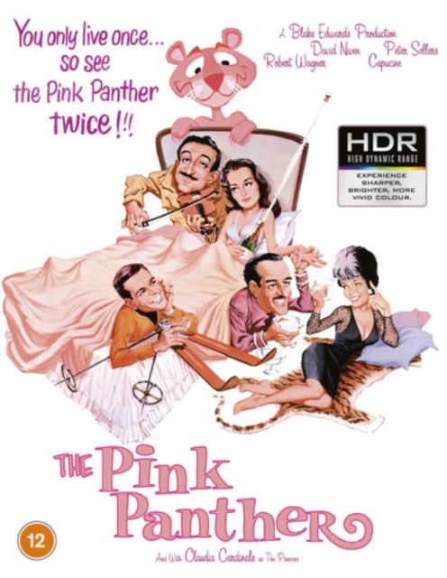 The Pink Panther 1963 Blu-ray / 4K Ultra HD + Blu-ray (Limited Edition) - Volume.ro