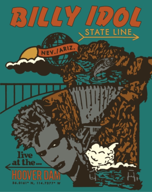 Billy Idol: State Line - Live at the Hoover Dam 2023 Blu-ray - Volume.ro