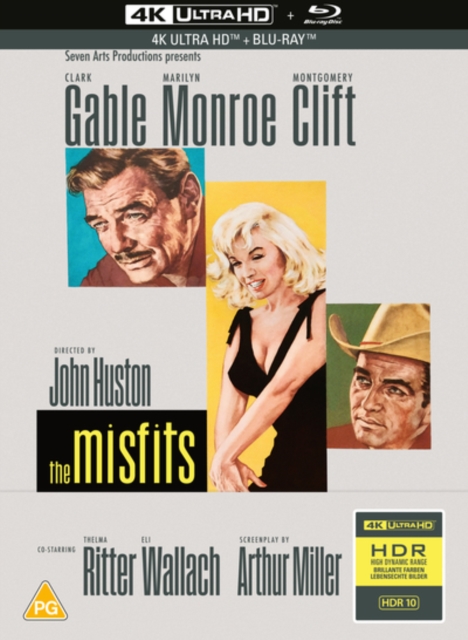 The Misfits 1961 Blu-ray / 4K Ultra HD + Blu-ray - Volume.ro
